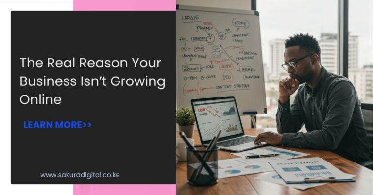 The Real Reason Your Business Isn’t Growing Online